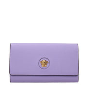 Versace Clutch Violet din Piele