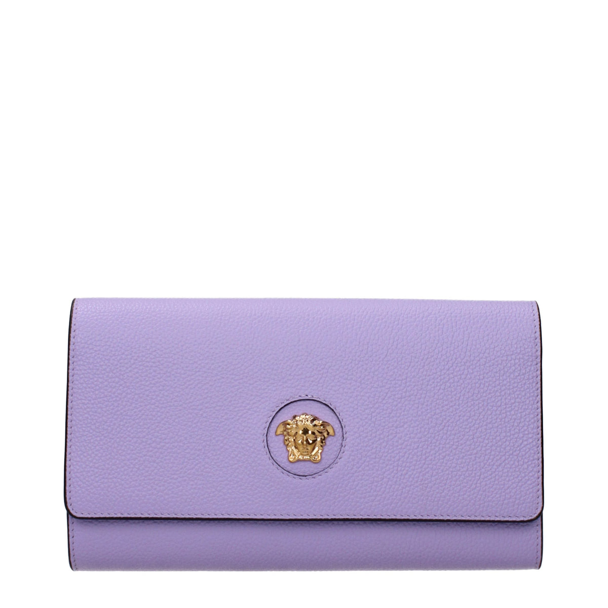 Versace Clutch Violet din Piele
