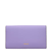Versace Clutch Violet din Piele