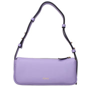 Versace Geantă de Umăr Violet din Piele