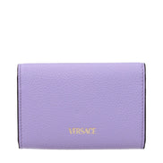 Versace Portmoneu Violet din Piele