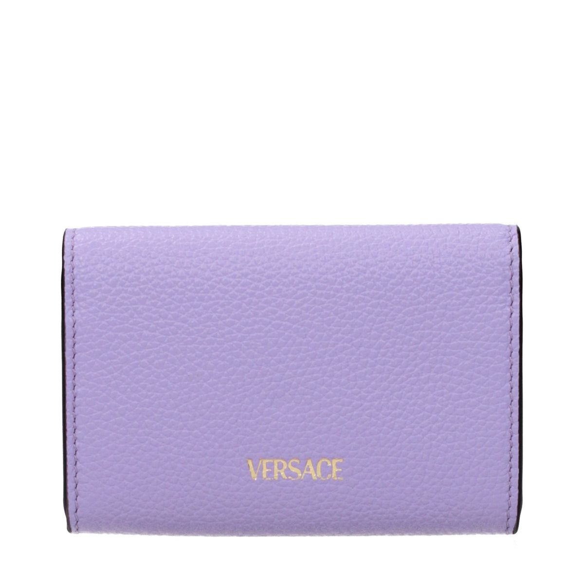 Versace Portmoneu Violet din Piele