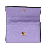 Versace Portmoneu Violet din Piele