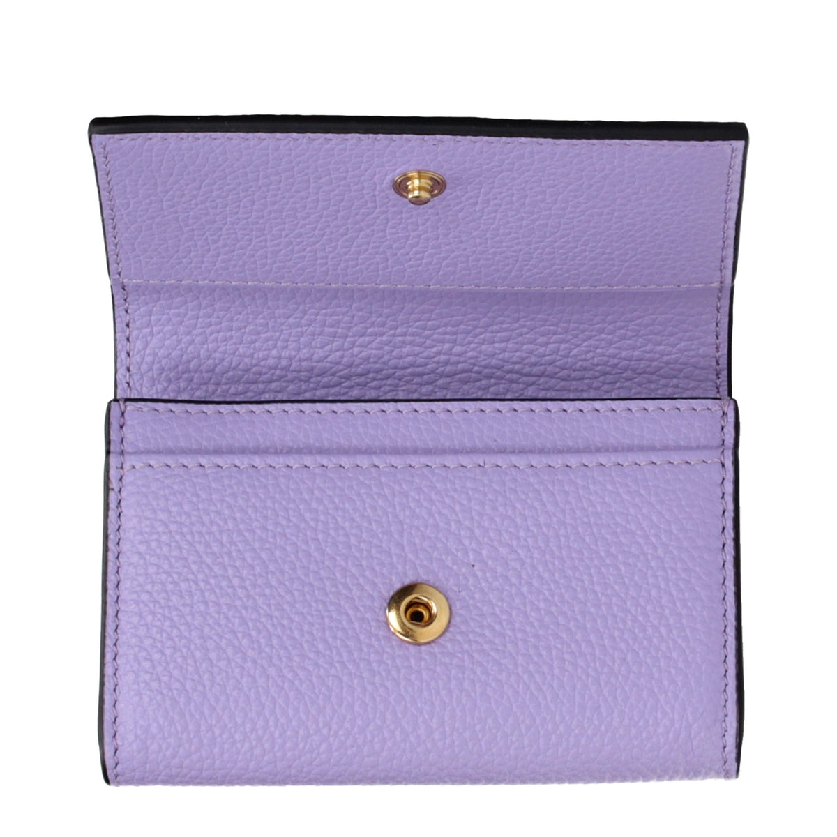 Versace Portmoneu Violet din Piele