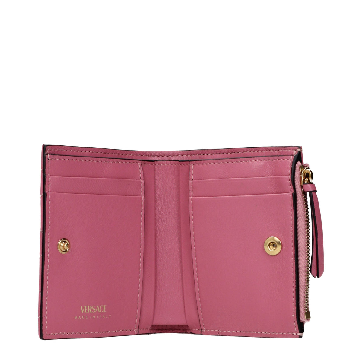 Versace Portofel Roz din Piele