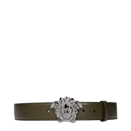 Versace Curea Verde din Piele (Model Regular)