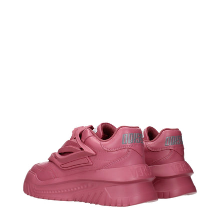 Versace Pantofi Sport Roz din Piele (Talpă Groasă)
