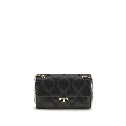 Tory Burch Black Napa Leather / Calf Shoulder Bag