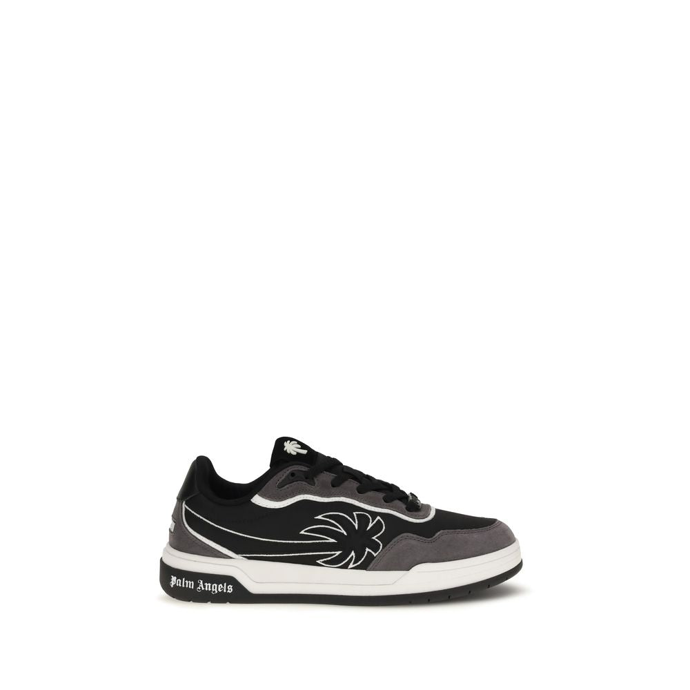 Palm Angels Pantofi Sport Negri din Piele de Vițel