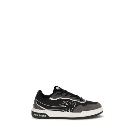 Palm Angels Pantofi Sport Negri din Piele de Vițel