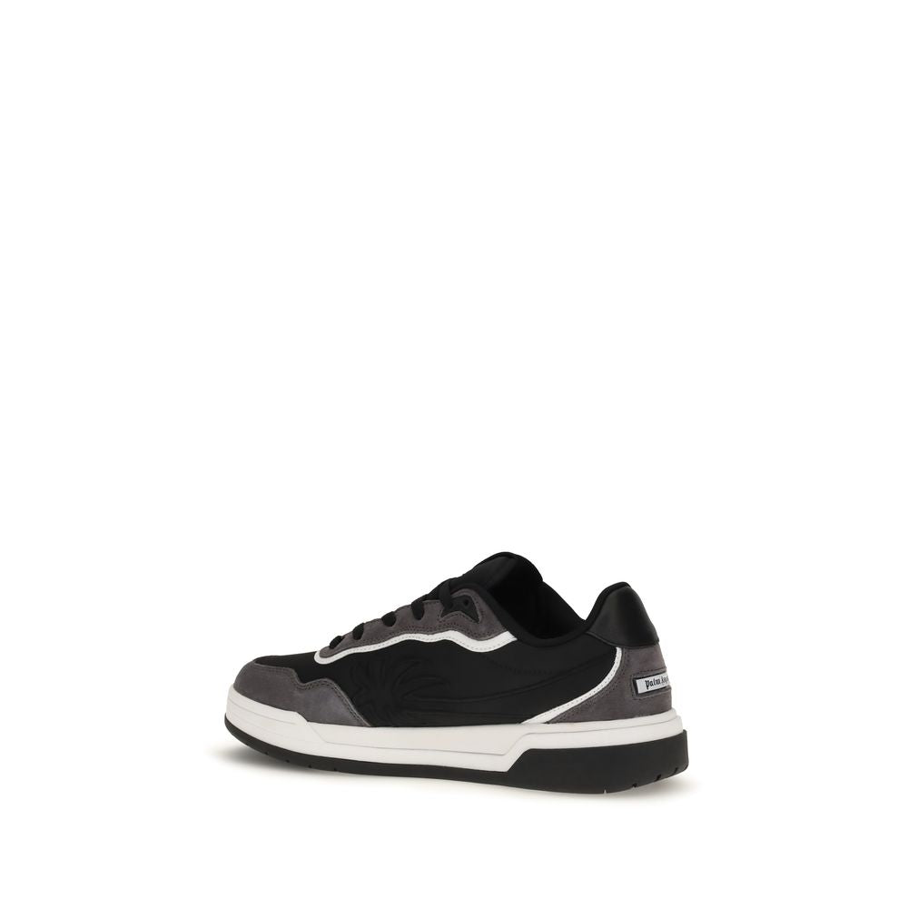 Palm Angels Pantofi Sport Negri din Piele de Vițel