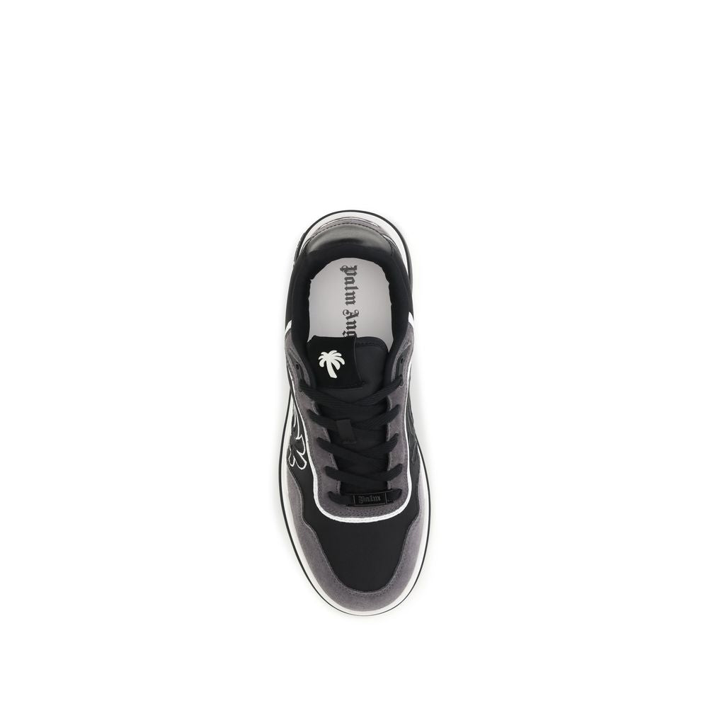 Palm Angels Pantofi Sport Negri din Piele de Vițel