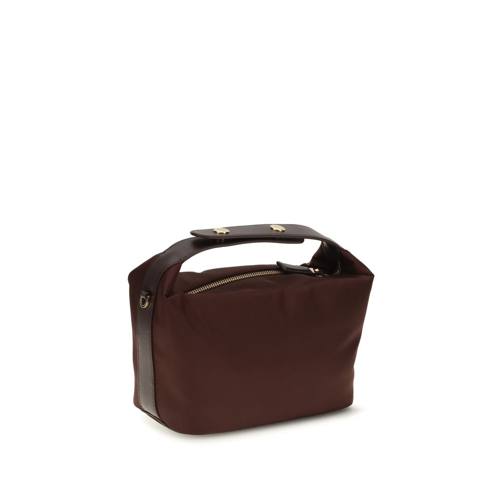 Prada Geantă Bordeaux din Poliamidă Reciclată