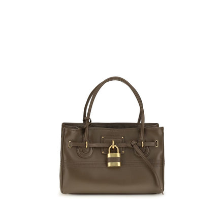 Chloé Brown Buffalo Leather Shoulder Bag