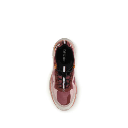 Off-White Pantofi Sport Multicolori din Material Textil