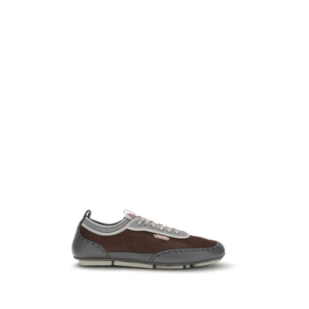 Fendi Pantofi Sport Multicolori din Piele de Vițel