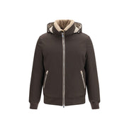 Brunello Cucinelli Brown Polyamide Bomber