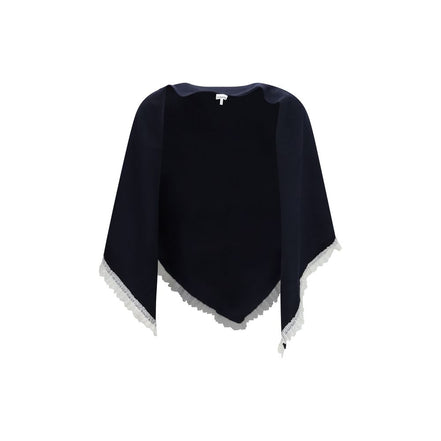 Ganni Black Wool Scarf