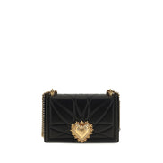 Dolce & Gabbana Black Lamb Shoulder Bag
