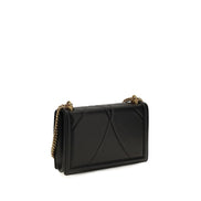 Dolce & Gabbana Black Lamb Shoulder Bag