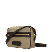Tom Ford Geantă Crossbody Bej din Material Textil