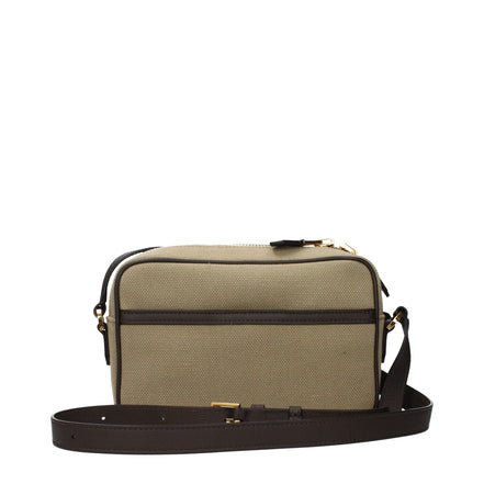 Tom Ford Geantă Crossbody Bej din Material Textil