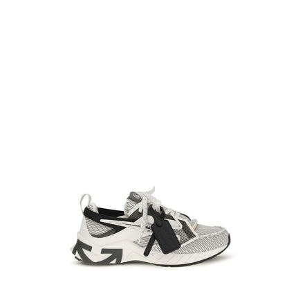 Off-White Pantofi Sport Multicolori din Material Textil