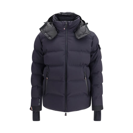 Moncler Grenoble Geacă Lungă Albastră din Poliamidă