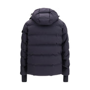 Moncler Grenoble Geacă Lungă Albastră din Poliamidă