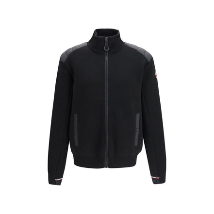 Moncler Grenoble Cardigan Negru din Lână