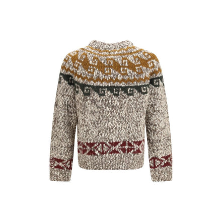 Moncler Grenoble Hanorac Bej din Lână