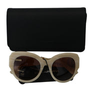 Ochelari de soare bej Dolce & Gabbana