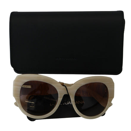 Ochelari de soare bej Dolce & Gabbana