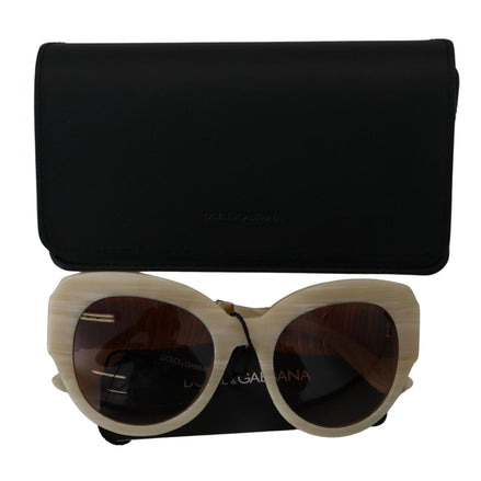 Ochelari de soare bej Dolce & Gabbana