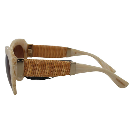 Ochelari de soare bej Dolce & Gabbana