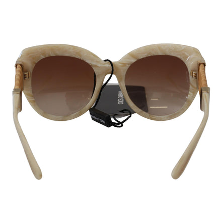 Ochelari de soare bej Dolce & Gabbana