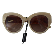Ochelari de soare bej Dolce & Gabbana