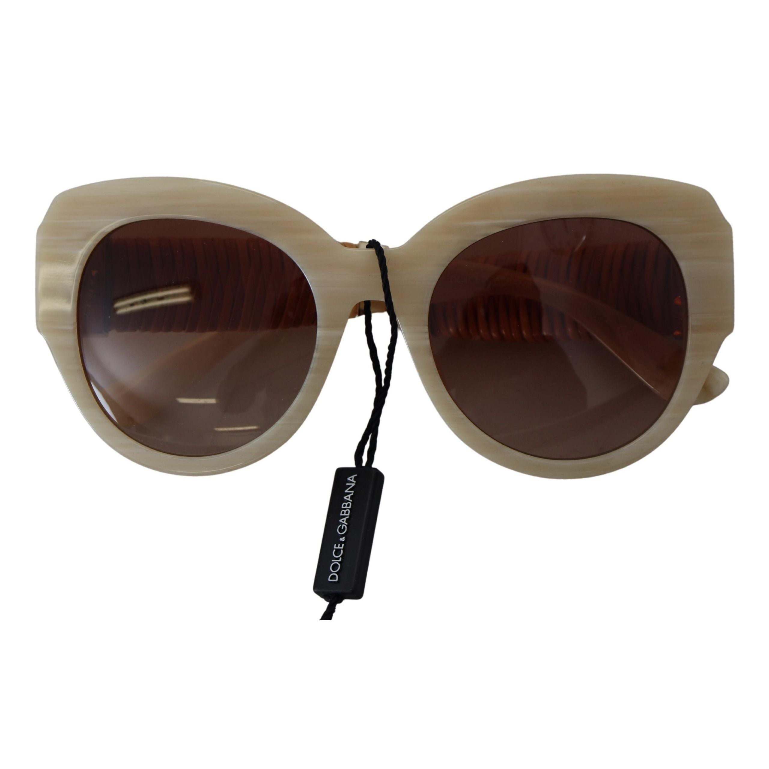 Ochelari de soare bej Dolce & Gabbana