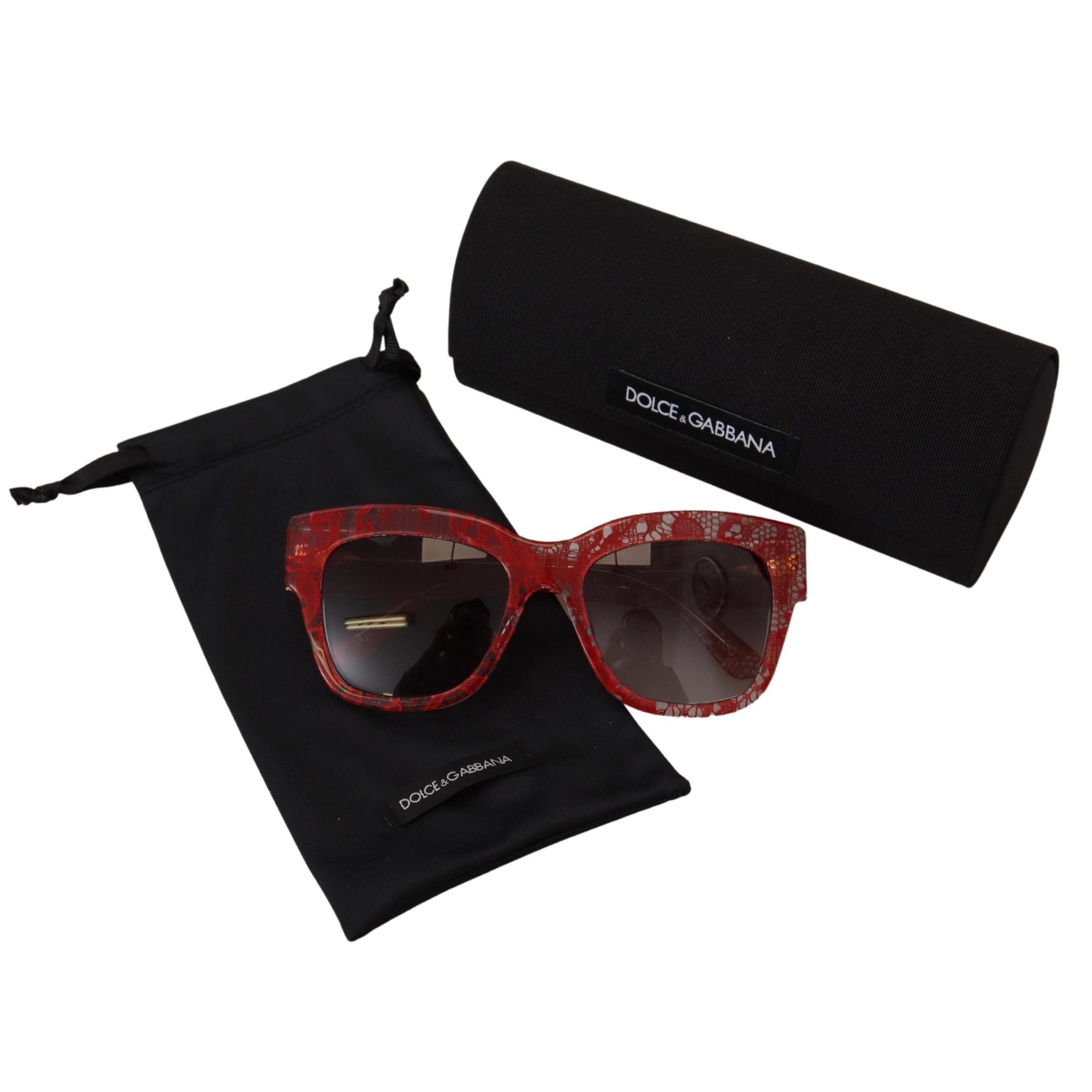 Dolce & Gabbana Red Sunglasses