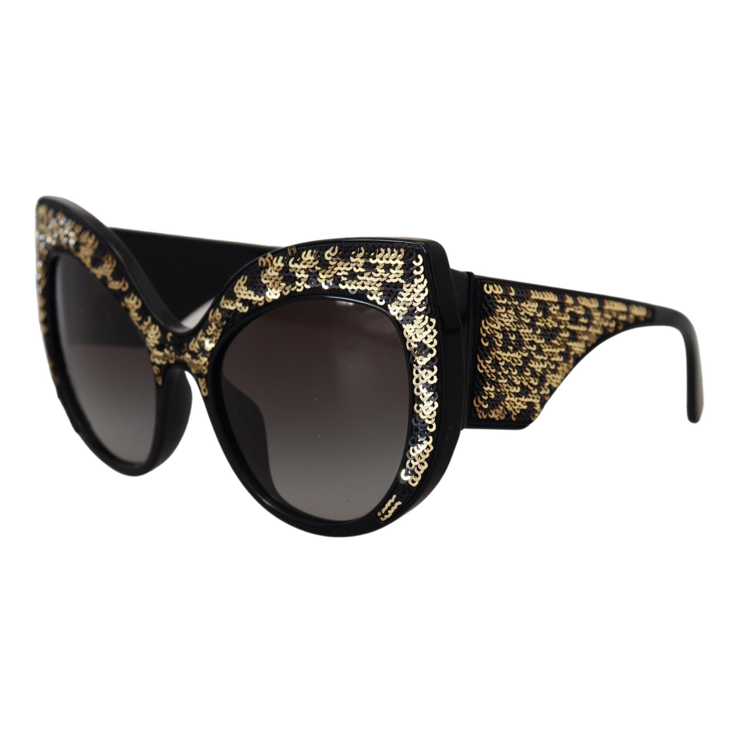 Ochelari de soare negri Dolce & Gabbana