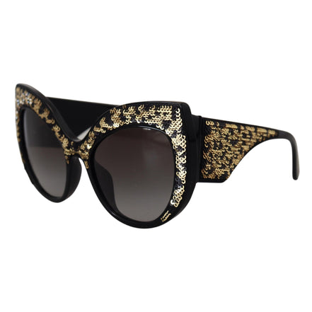 Ochelari de soare negri Dolce & Gabbana