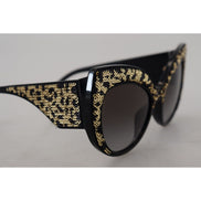 Ochelari de soare negri Dolce & Gabbana