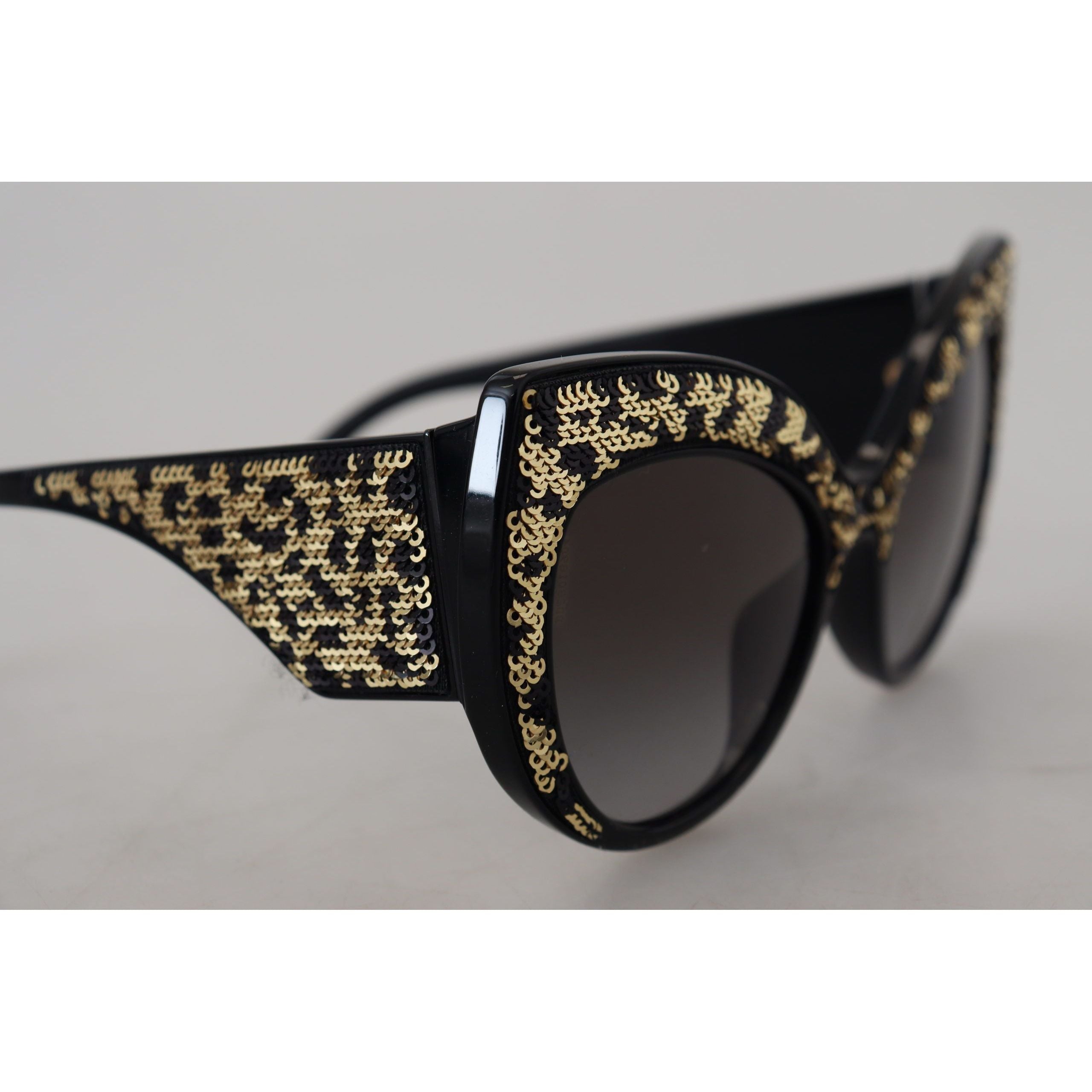 Ochelari de soare negri Dolce & Gabbana