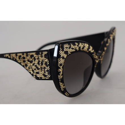 Ochelari de soare negri Dolce & Gabbana