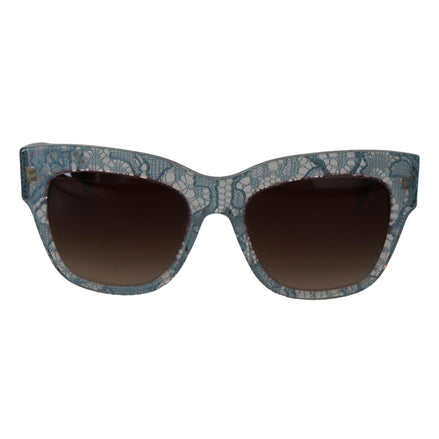 Ochelari de soare albaștri Dolce & Gabbana