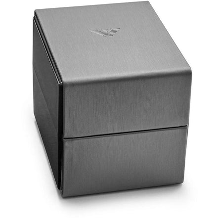 Ceas Cronograf din Oțel Emporio Armani Argintiu și Bronz