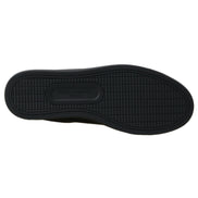 Sneakers Dolce & Gabbana clasici negri cu auriu din piele