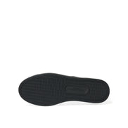 Sneakers Dolce & Gabbana maro din piele de ponei cu imprimeu leopard