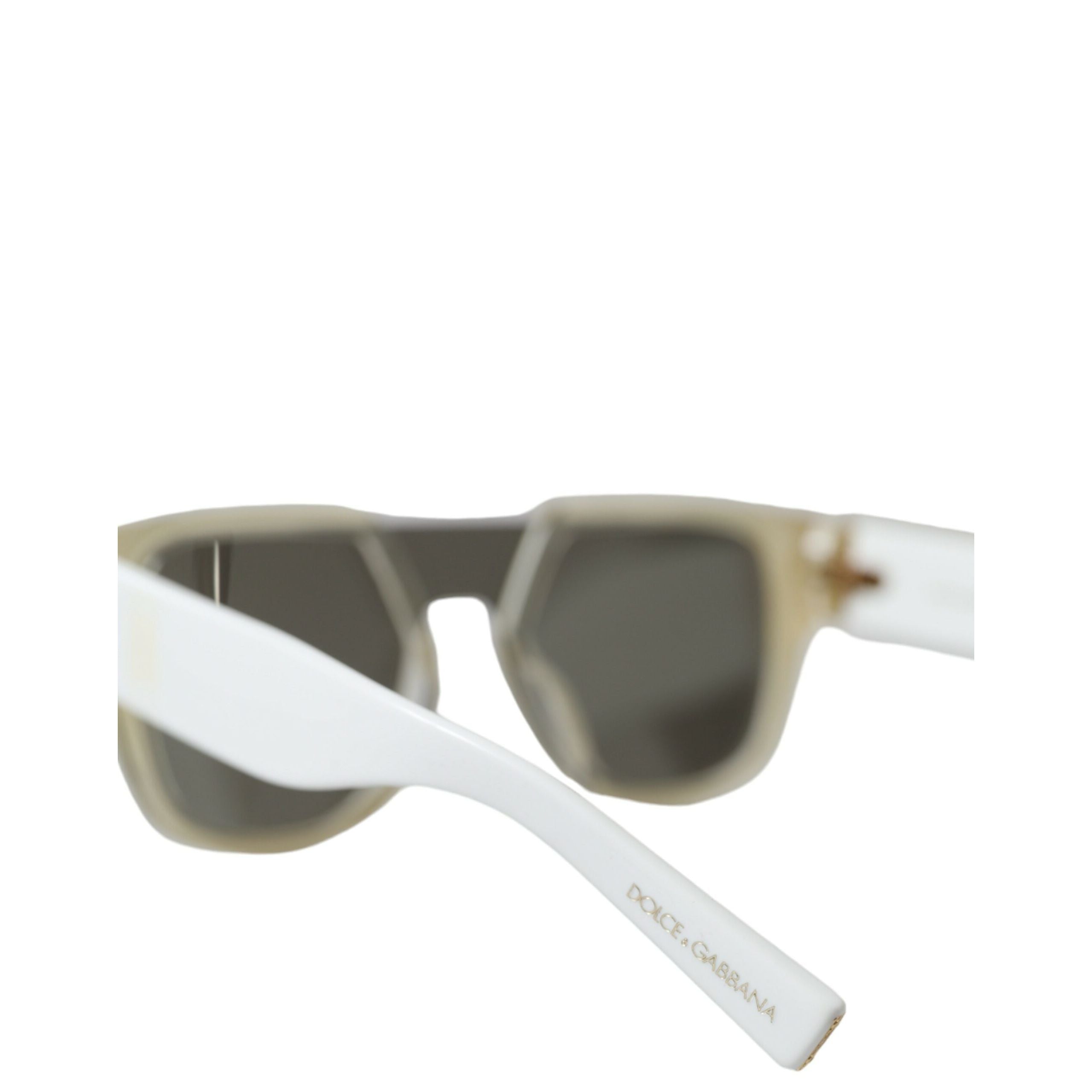 Dolce & Gabbana White Sunglasses