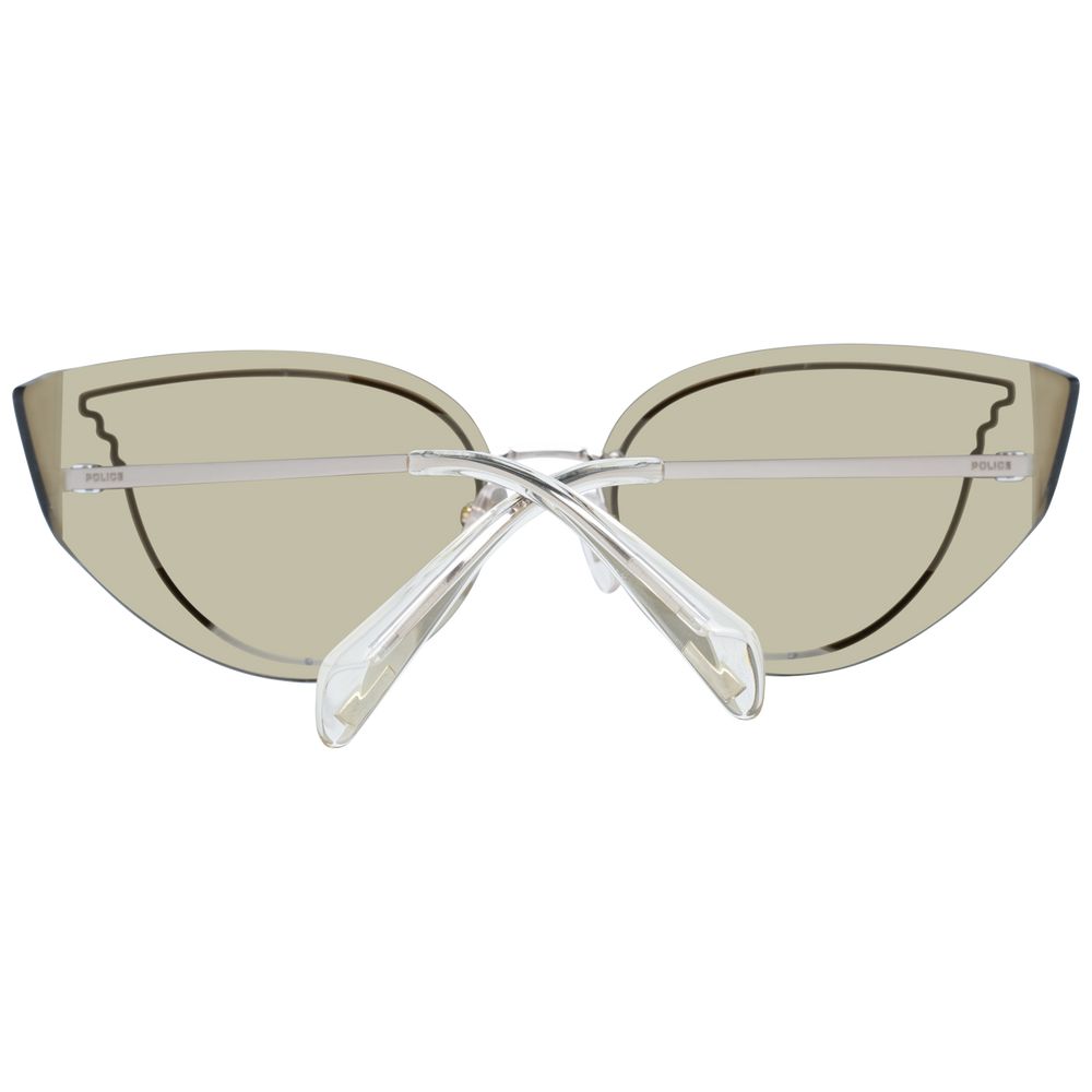 Police Gold Metal Sunglasses